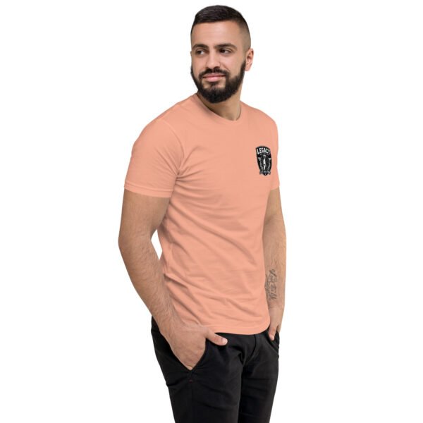 mens-fitted-t-shirt-desert-pink-right-front-6a6ba224d5620.jpg Blessed are the Peacemakers- Legacy Collection - Short Sleeve T-shirt