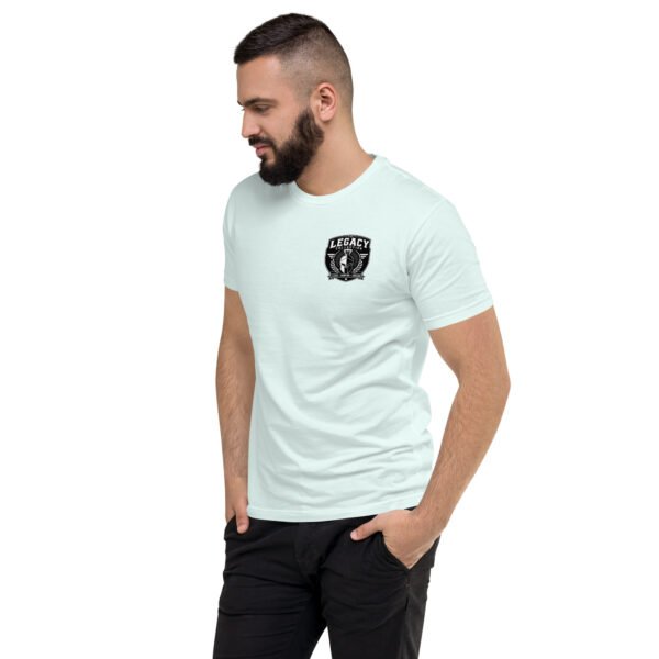 mens-fitted-t-shirt-light-blue-left-front-6a6ba224d6161.jpg Blessed are the Peacemakers- Legacy Collection - Short Sleeve T-shirt