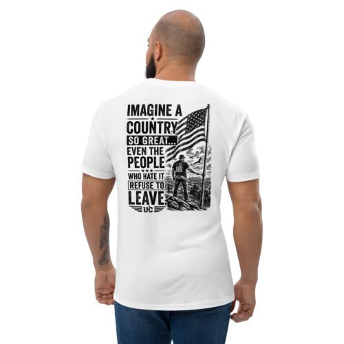 Imagine a Country so Great, Patriots in the Dark - Short Sleeve T-shirt
