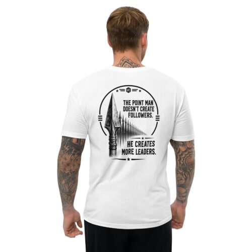 The Point Man Doesn't Create Followers, He Creates More Leaders – Point Man Collection -Short Sleeve T-shirt