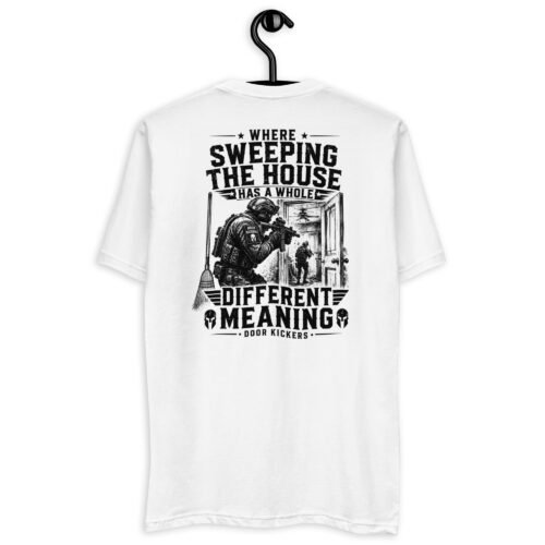 Sweeping The House, Door Kicker Deries - Short Sleeve T-shirt