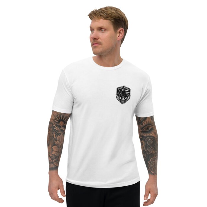 Land of the Free Because of the Brave, Patriots in the Dark - Short Sleeve T-shirt