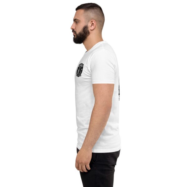 mens-fitted-t-shirt-white-left-6a6ba224d70b1.jpg Blessed are the Peacemakers- Legacy Collection - Short Sleeve T-shirt