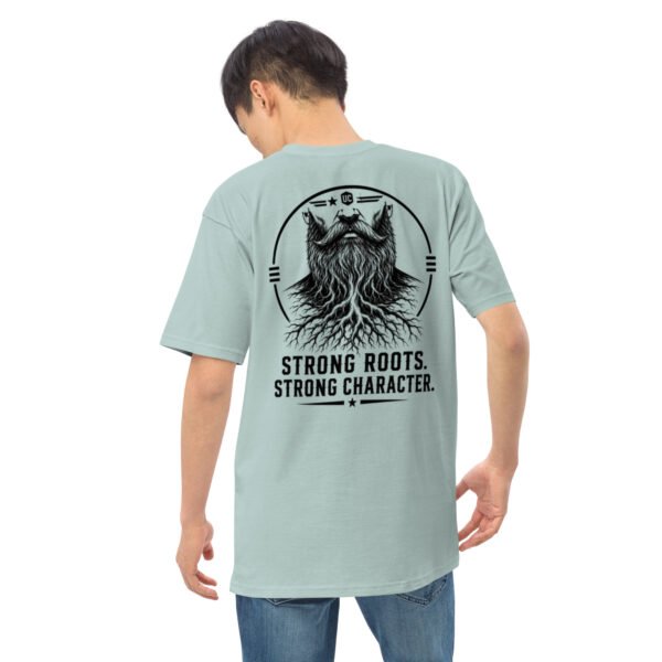 Strong Roots Strong Character - Bearded Collection - Men’s premium heavyweight tee
