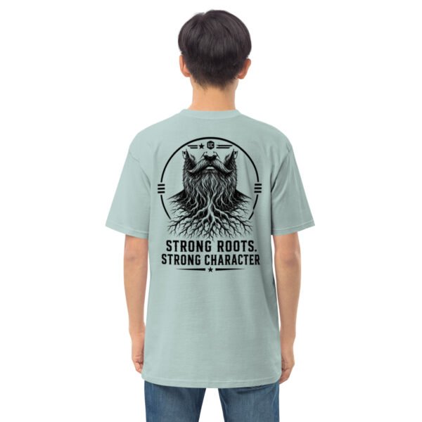 Strong Roots Strong Character - Bearded Collection - Men’s premium heavyweight tee