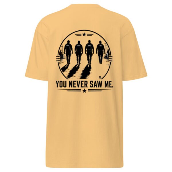 You Never Saw Me – Ghost Collection - Men’s premium heavyweight tee