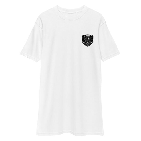 No Footprints, No Headlines, No Mission Complete – Ghost Collection - Men’s premium heavyweight tee