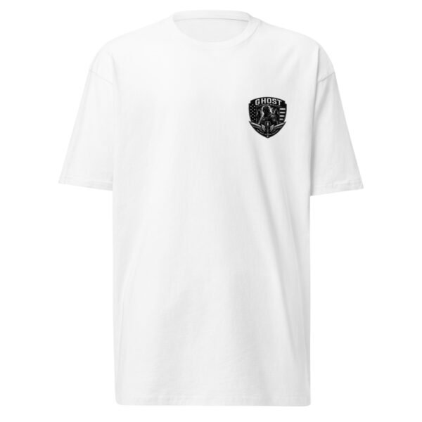 No Footprints, No Headlines, No Mission Complete – Ghost Collection - Men’s premium heavyweight tee