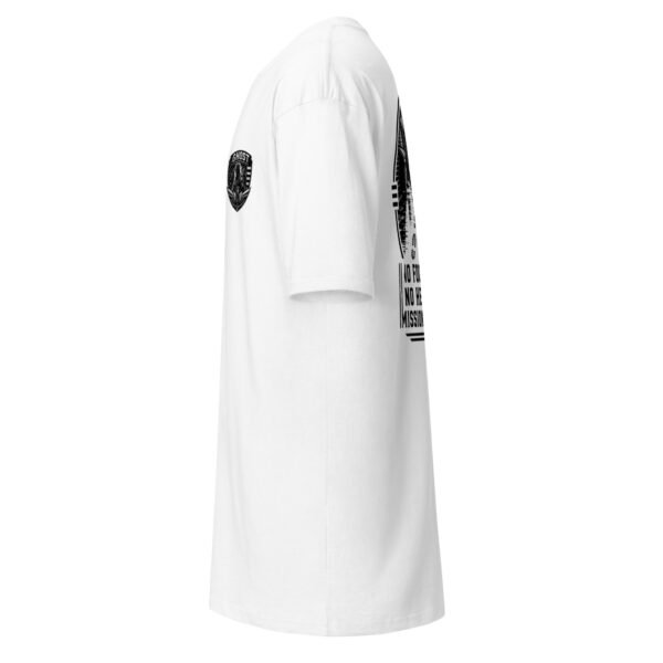 No Footprints, No Headlines, No Mission Complete – Ghost Collection - Men’s premium heavyweight tee