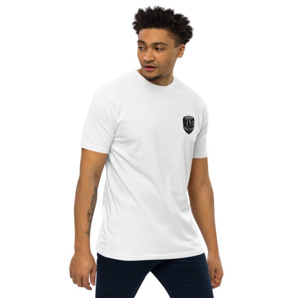 No Footprints, No Headlines, No Mission Complete – Ghost Collection - Men’s premium heavyweight tee