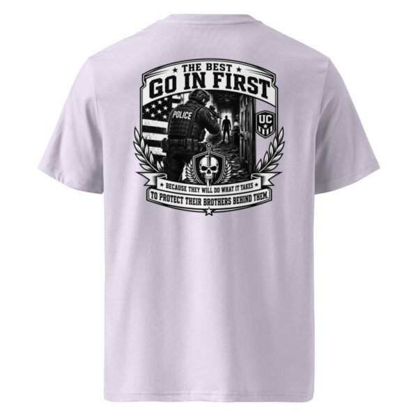 The Best Go In First – Point Man Collection - Unisex Organic Cotton Creator 2.0 T-Shirt