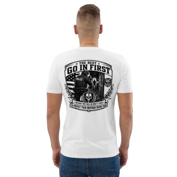 The Best Go In First – Point Man Collection - Unisex Organic Cotton Creator 2.0 T-Shirt