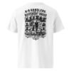 unisex-organic-cotton-creator-2.0-t-shirt-white-back-6a5aaa4bd92a7.jpg He Stands Between Evil and Innocent - K-9 collection - Unisex Organic Cotton Creator 2.0 T-Shirt
