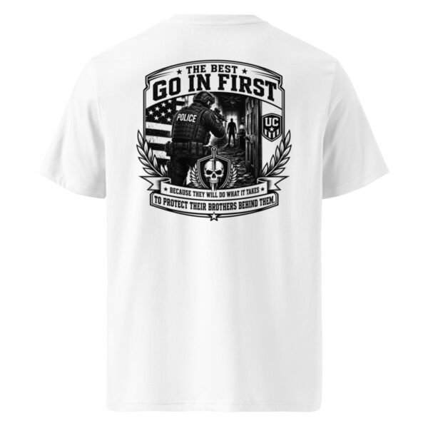 The Best Go In First – Point Man Collection - Unisex Organic Cotton Creator 2.0 T-Shirt