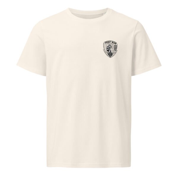 Built in Silence, Tested in Chaos – Point Man Collection - Unisex organic mid-light t-shirt