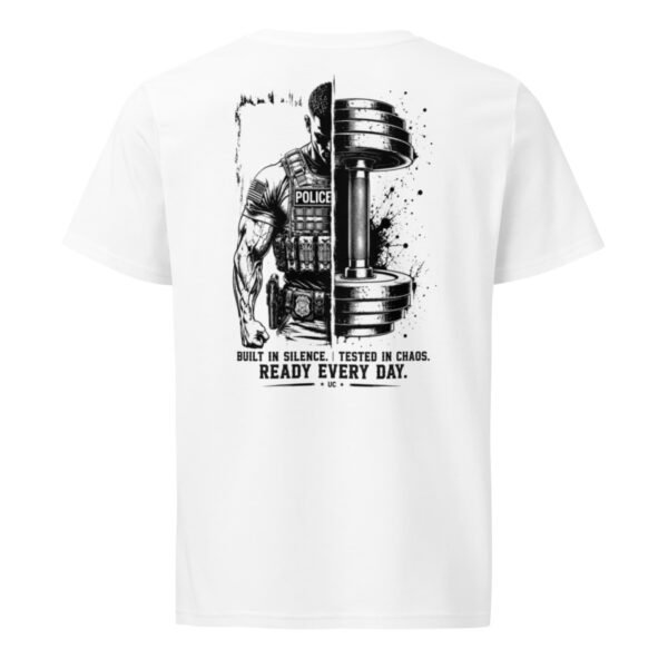 Built in Silence, Tested in Chaos – Point Man Collection - Unisex organic mid-light t-shirt