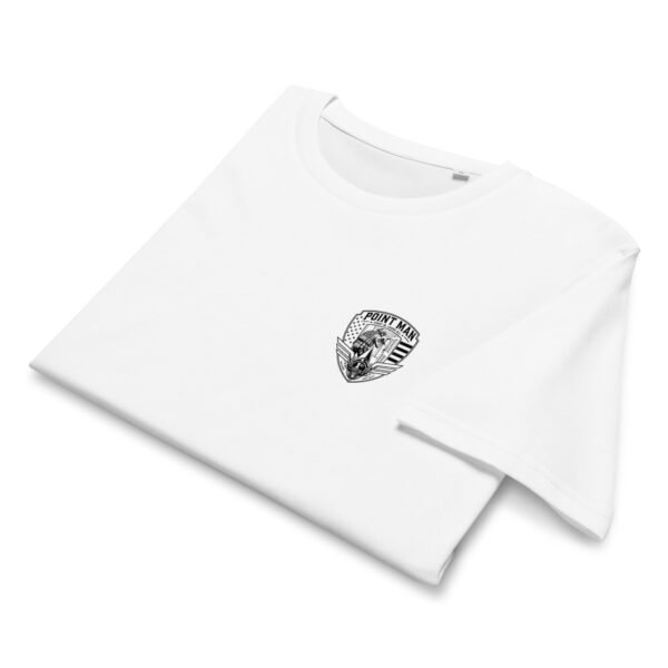 Built in Silence, Tested in Chaos – Point Man Collection - Unisex organic mid-light t-shirt