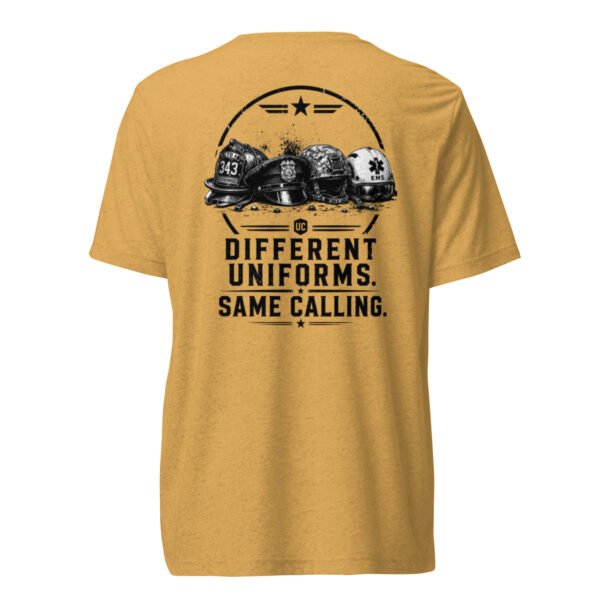 Different Uniforms Same Calling - Last Call Collection - Short sleeve t-shirt