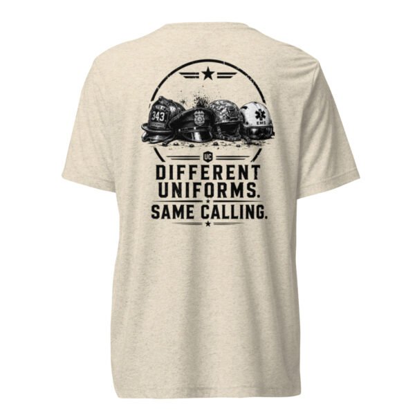 Different Uniforms Same Calling - Last Call Collection - Short sleeve t-shirt
