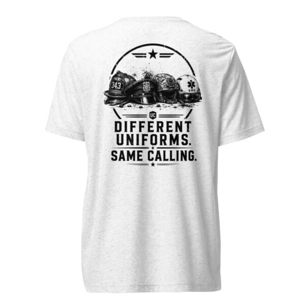 Different Uniforms Same Calling - Last Call Collection - Short sleeve t-shirt