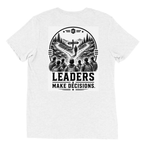 Leaders Make Decisions – Point Man Collection Short sleeve t-shirt