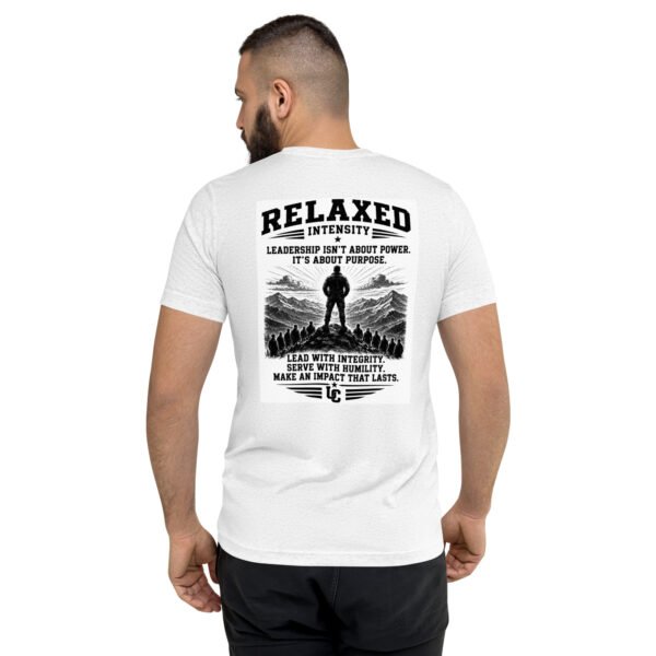 Leadership Is Not About Power - Relaxed Intensity Collection - Short sleeve t-shirt