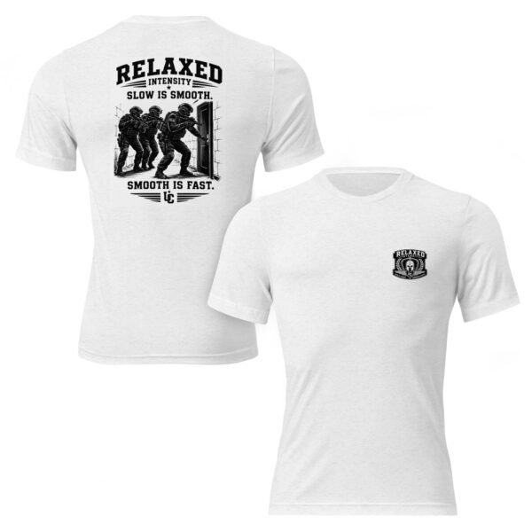 Slow Is Smooth, Smooth Is Fast - Relaxed Intensity Collection - Short sleeve t-shirt