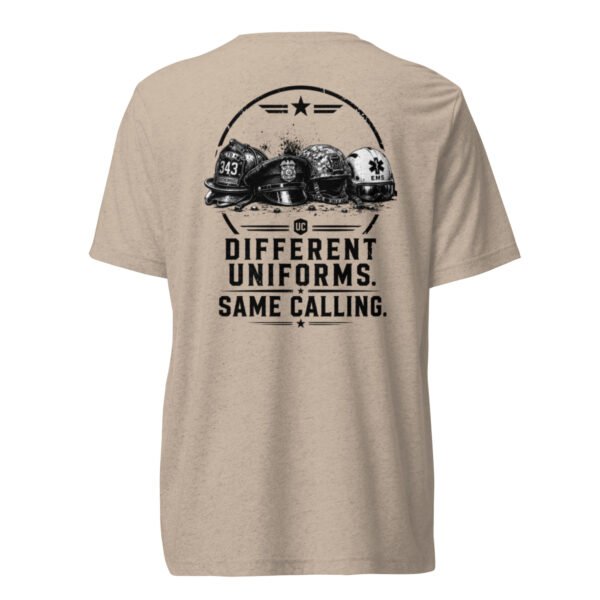 Different Uniforms Same Calling - Last Call Collection - Short sleeve t-shirt