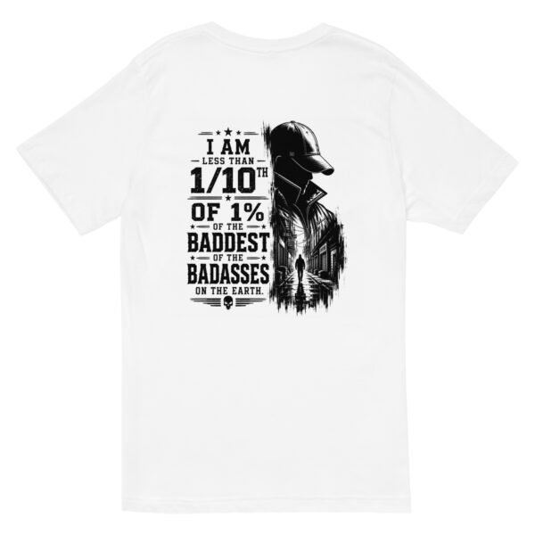 I am Less The One Tenth of 1 Percent - Undercover Life Collection - Unisex Short Sleeve V-Neck T-Shirt