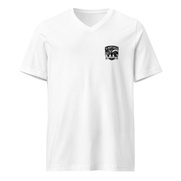 Last Call for Bad Decisions - Last Call Collections - Unisex Short Sleeve V-Neck T-Shirt