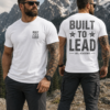 Build to Lead - Front Chest and Full Back Logo - IGIL Academy - Short Sleeve T-shirt