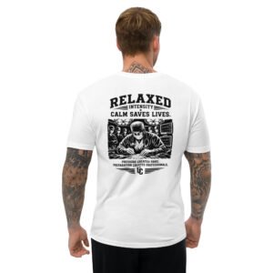 Calm Saves Lives - Relaxed Intensity Collection - Short Sleeve T-shirt