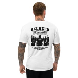 The First Weapon Is Not on Your Belt - Relaxed Intensity Collection - Short Sleeve T-shirt