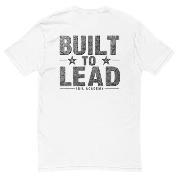 Build to Lead - Front Chest and Full Back Logo - IGIL Academy - Short Sleeve T-shirt
