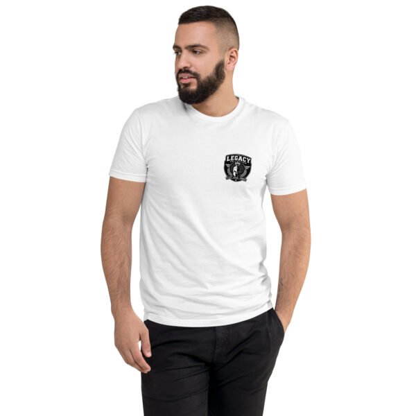mens-fitted-t-shirt-white-front-6a6e09ee4b2c4.jpg Destined for Greatness - Legacy Collection - Short Sleeve T-shirt
