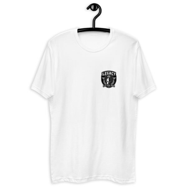 mens-fitted-t-shirt-white-front-6a6e09ee4c36a.jpg Destined for Greatness - Legacy Collection - Short Sleeve T-shirt