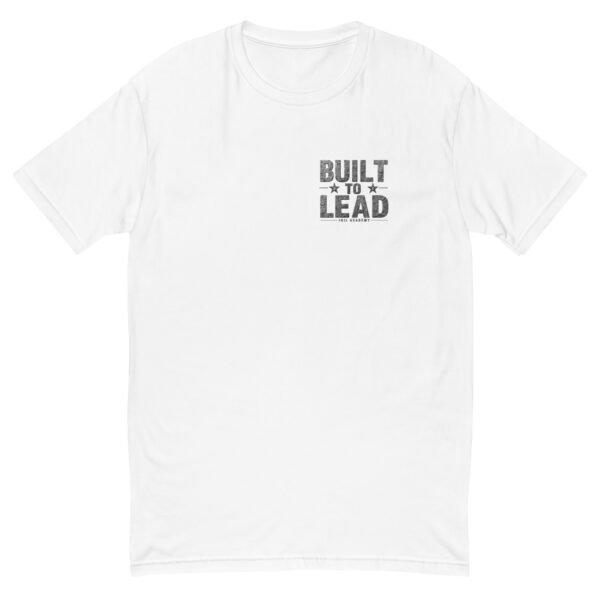 Build to Lead - Front Chest and Full Back Logo - IGIL Academy - Short Sleeve T-shirt
