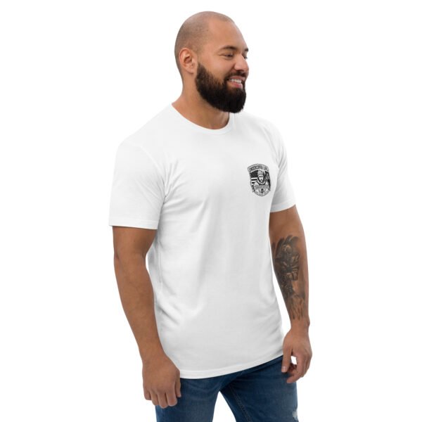 mens-fitted-t-shirt-white-right-front-6a6e85997ef26.jpg Mission Over Recognition - Undercover Life Collection - Short Sleeve T-shirt