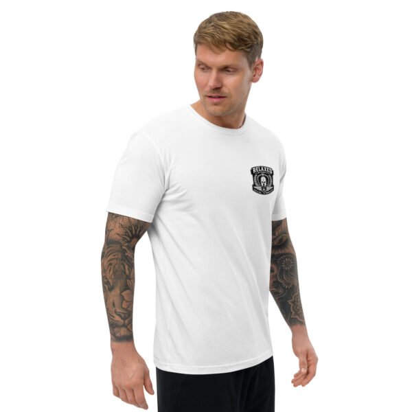 You Sleep Peacefully at Night Because - Relaxed Intensity Collection - Short Sleeve T-shirt