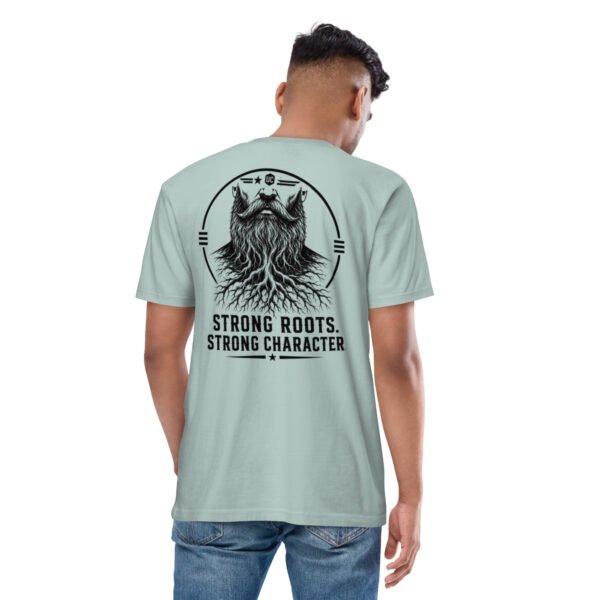 Strong Roots Strong Character - Bearded Collection - Men’s premium heavyweight tee