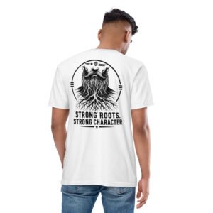 Strong Roots Strong Character - Bearded Collection - Men’s premium heavyweight tee