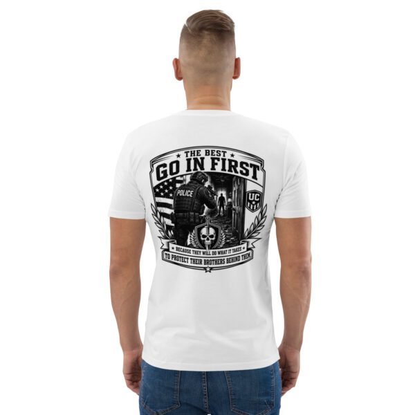 The Best Go In First – Point Man Collection - Unisex Organic Cotton Creator 2.0 T-Shirt