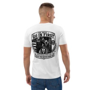 The Best Go In First – Point Man Collection - Unisex Organic Cotton Creator 2.0 T-Shirt
