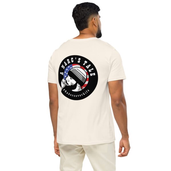 unisex-organic-mid-light-crafter-t-shirt-vintage-white-back-6a934a54e754e.jpg A Narc's Tale - Unisex organic mid-light t-shirt
