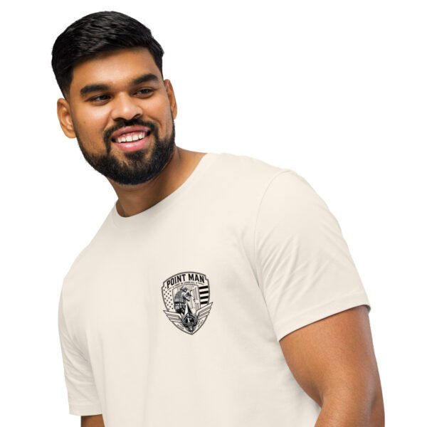 Built in Silence, Tested in Chaos – Point Man Collection - Unisex organic mid-light t-shirt