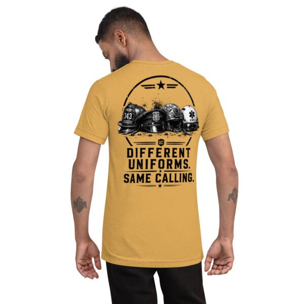 Different Uniforms Same Calling - Last Call Collection - Short sleeve t-shirt