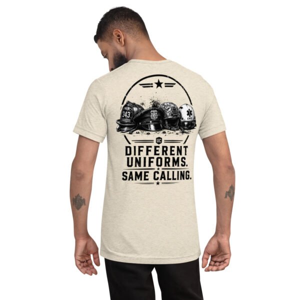 Different Uniforms Same Calling - Last Call Collection - Short sleeve t-shirt