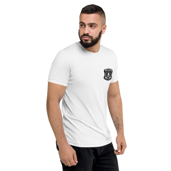 unisex-tri-blend-t-shirt-solid-white-triblend-right-front-6a72d8dc54fcd.jpg Corrections I Stand Alone - Relaxed Intensity Collection - Short sleeve t-shirt