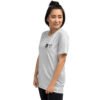 unisex-tri-blend-t-shirt-white-fleck-triblend-left-front-6a74eb4e0de15.jpg Our Brand Black White Front and Back Logo - Short sleeve t-shirt