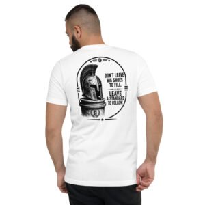 Do Not Leave Big Shoes to Fill - Legacy Collection - Unisex Short Sleeve V-Neck T-Shirt
